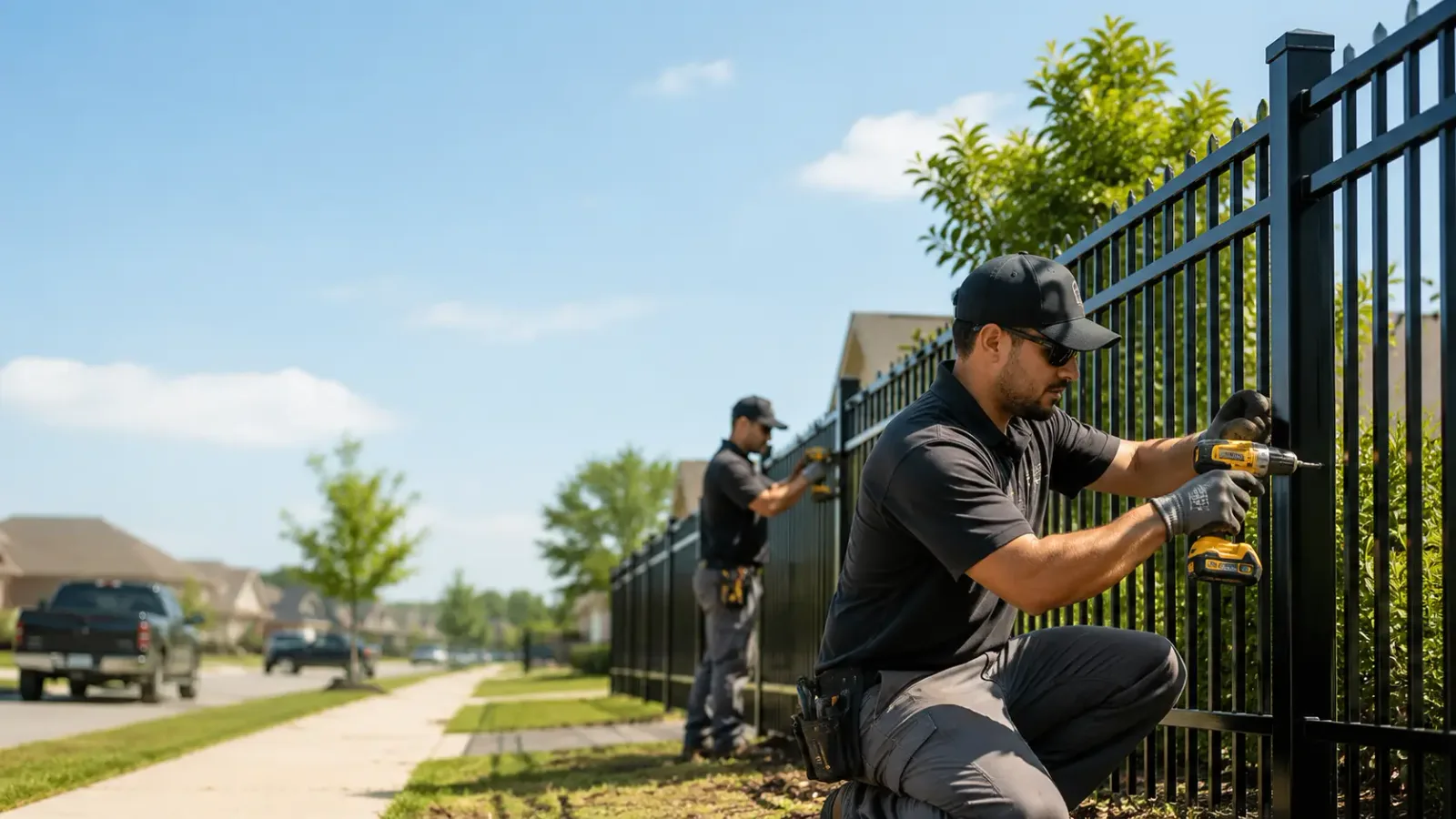 Metal Fence Installation in Nashville, NC